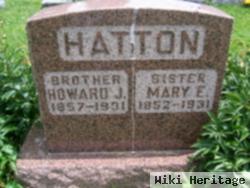 Mary E Hatton