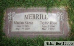 Taylor Hyde Merrill