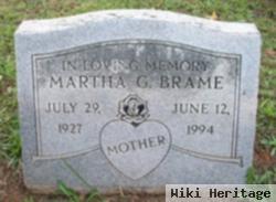 Martha G. Brame