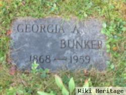 Georgia A. Bunker