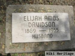 Elijah Amos Davidson