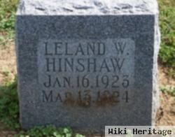 Leland W. Hinshaw