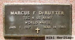 Marcus F. Deruyter