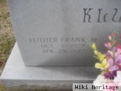 Luther Franklin "june" Kluttz, Jr