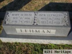 Mary Harriet Deal Lehman