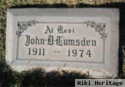 John D. "johnny" Lumsden