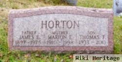 Marion E Manning Horton