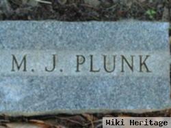 Martha Jane Hubanks Plunk