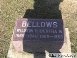 Bertha W. Bellows