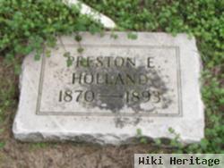 Preston E. Holland