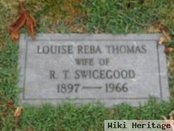 Louise Rebecca "reba" Thomas Swicegood