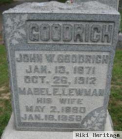 Mabel Ellen Lewman Goodrich