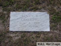 Renate B Canuette