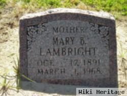Mary Belle Scott Lambright