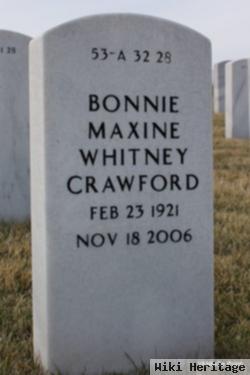 Bonnie Maxine Whitney Crawford