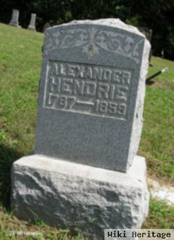 Alexander Hendrie