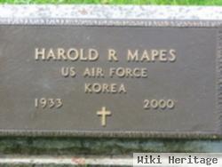 Harold R Mapes