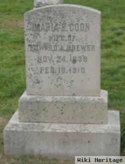 Maria Elizabeth Coon Brewer