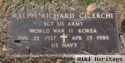 Sgt Ralph Richard Cicerchi