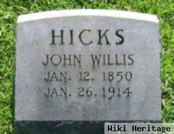 John Willis Hicks