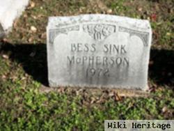 Bess Sink Mcpherson