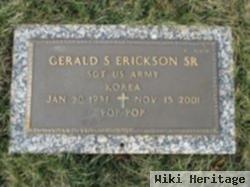 Gerald S Erickson, Sr