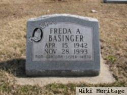 Freda A. Mcgowan Basinger