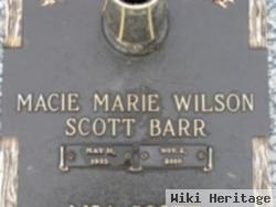 Macie Marie Wilson Scott Barr