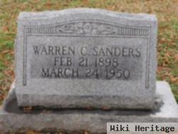 Warren C Sanders