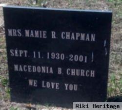 Mrs Mamie Ruth Wilson Chapman