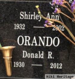 Shirley Anne Webb Orando