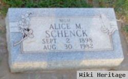 Alice M Schenck