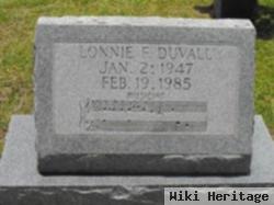 Lonnie F Duvall