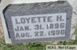 Loyette H Burnett