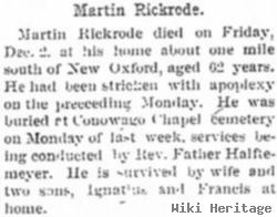 Martin Henry Rickrode