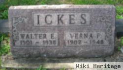 Walter E Ickes