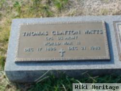 Corp Thomas Clayton Watts