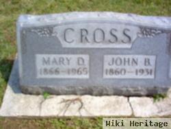 Mary D Harding Cross