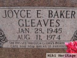 Joyce E Baker Gleaves