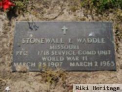 Stonewall Emerson Waddle