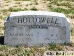 Martha Ann Stafford Hollowell