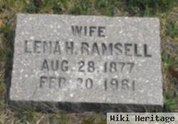 Lena Nellie Haley Ramsell