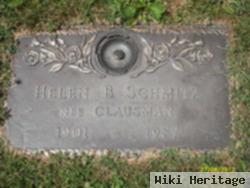 Helen B Clausman Schmitz