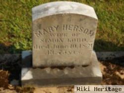 Mary Hersom Lord