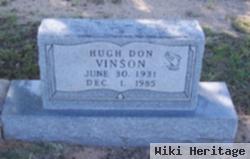 Hugh Don Vinson