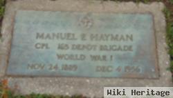 Manuel E Hayman