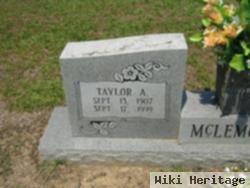 Taylor A. Mclemore, Sr