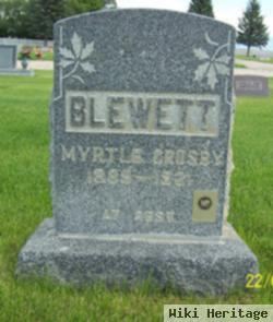 Myrtle Crosby Blewett