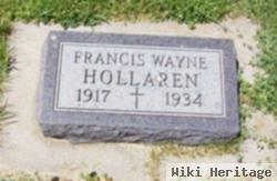 Francis Wayne Hollaren