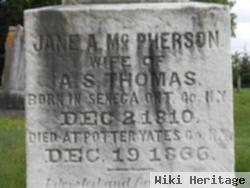 Jane A. Mcpherson Thomas